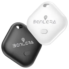 Benlera エアタグ 紛失防止タグ スマートトラッカー【業界最小型&GPS全球超強信号】 airタグ 追跡タグ gps 小型 バレない スマートタグ 長寿命 電池交換可能 忘れ物防止 鍵/財布/車両追跡 盗難対策（Apple「探す」のみ対応 ）IOS専用`