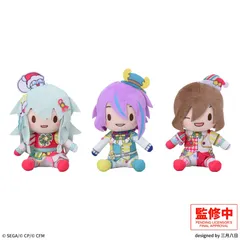 プロジェクトセカイカラフルステージ！feat.初音ミク ふわぷちミニぬいぐるみ“ワンダーランズ×ショウタイム-聖なる夜に、この歌声を”Vol.2 プロセカ　プライズ