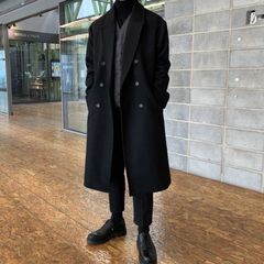 NOWLE】ウエストコード付き ロング丈 チェスターコート - メルカリ
