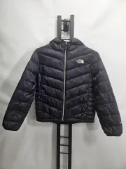 THE NORTH FACE ザノースフェイス キッズ ダウン Tシャツ フード ジャケット ブラック 140