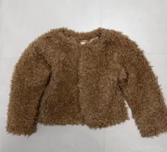 ヴィンテージ ブラウン ファー ジャケット
