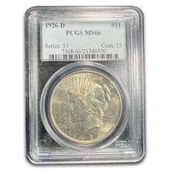 1879年モルガン・ダラー MS-63 PCGS（オールド・ラトラー・ホルダー
