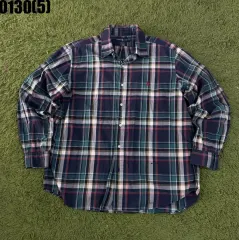 ポロラルフローレン CHECK シャツ L 0130