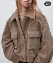 ザラ ボア ブルゾン ジャケット アウター