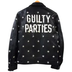 ◆WACKO MARIA ワコマリア BSM限定 レザージャケット スタースタッズ 牛革 日本製 THE BLACK SENSE MARKET メンズ