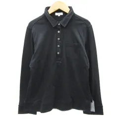 マックレガー マクレガー McGREGOR シャツ 長袖 ポロカラー L ブラック 黒 /YM24