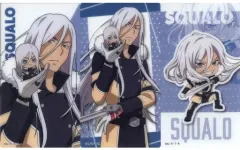 【中古】キャラカード スクアーロ クリアカード3枚セット 「ひこくじONLINE 家庭教師ヒットマンREBORN! -Insieme a un peluche-」 E-6賞