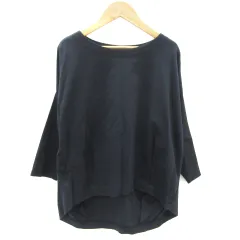 アーバンリサーチ ドアーズ URBAN RESEARCH DOORS カットソー 七分袖 One ネイビー 紺 /YM29