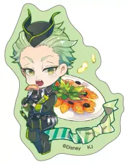 【中古】クリップ セベク・ジグボルト 「ディズニー ツイステッドワンダーランド トレーディングアクリルクリップ vol.2 キャラペコ」