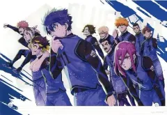 【中古】アクリルスタンド・アクリルパネル 集合(11人) BIGアクリルパネル 「ブルーロック ガチャっと缶バッジ」 あたり景品