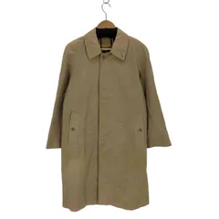 バーバリーズ BURBERRYS 英国製 裏地ノバチェック 比翼ステンカラーコート メンズ 表記無 