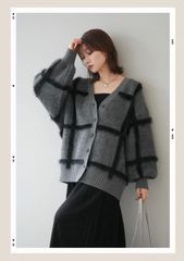 プードルファーミドルスタンドブルゾン アイボリー lumier リュミエ