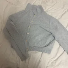 르바 スカイブルー カーディガン