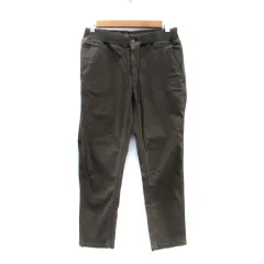 ラディエイト RADIATE テーパードパンツ 七分丈 茶 ブラウン /SM33