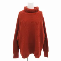 ニコアンド Niko and.. ニット セーター タートルネック 長袖 3 オレンジ /FF