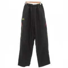 ミズノ MIZUNO パンツ ジャージ ウインドブレーカー イージー 裏起毛 XL 黒 ブラック /NU