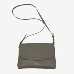 超美品！FURLA フルラ　NOEMI ノエミ　レザー　2way ショルダーバッグ クラッチバッグ　斜めがけ可能　グレージュ系