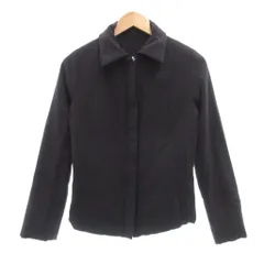 メイソングレイ MAYSON GREY リバーシブルジャケット キルティング ジップアップ 1 黒 ブラック /JS