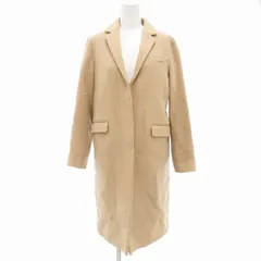 ジャーナルスタンダード レリューム JOURNAL STANDARD relume チェスターコート マキシ ロング 比翼 ウール S キャメル /OU