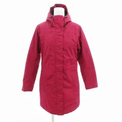 エルエルビーン L.L.BEAN 美品 中綿コート フード ナイロン ロング丈 S ピンク /HO□ 0425 ■GY12