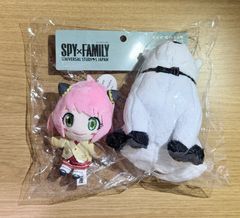 USJ SPY×FAMILY 스파이 패밀리 마스코트 키체인 아냐&본드