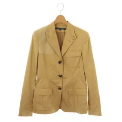 ラルフローレン RALPH LAUREN スポーツ SPORT テーラードジャケット ムートンレザー 総裏地 9 ベージュ /CX ■OS ■GY12