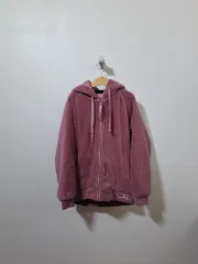 カルバン・クライン レディース オーバーサイズ ボア フリース フーディー アウター S (패876)