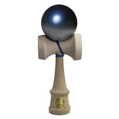 山形工房Yamagata Koubou 日本けん玉協会認定 競技用けん玉 大空 プレミアム青&銀 No-1343