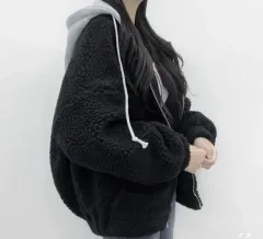 フリースボア シープスキン ジャケット ブラック おまけ付き (※メルカリshop取引では対象外)