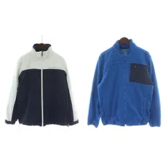 トミーヒルフィガー TOMMY HILFIGER ジャケット ブルゾン フリース 2way L ホワイト 白 ネイビー 紺 ブルー 青 インナー取り外し可能 C887889860 /PP