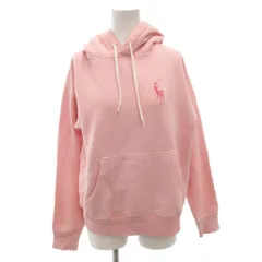 ラルフローレン RALPH LAUREN パーカー フーディ S ピンク トレーナー 長袖 ポニー刺繍 /FF ■GY27
