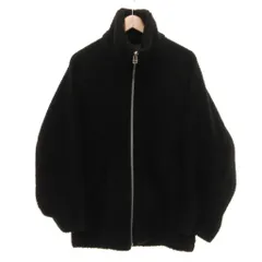 マイビューティフルランドレッド my beautiful landlet VINTAGE SHEEP BOA ZIP BLOUSON ボアジャケット ジップアップ ブルゾン F 黒 ブラック WM12-BZ222122 /JS ■GY12