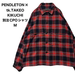 PENDLETON✖️ tk.TAKEO KIKUCHI 別注CPOシャツ　M