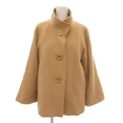 SOFUOL コート スタンドネック ウール アンゴラ 2 茶 ブラウン /NL ■GY59