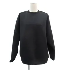 ユナイテッドアローズ UNITED ARROWS トレーナー スウェット オーバーサイズ 黒 ブラック 無地 /SY23 ■GY58