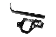 新品 SecondStage ホンダ N-BOX(JF3/JF4) インパネラインパネル オートパーキングブレーキ車専用 ピアノブラック H043BLK