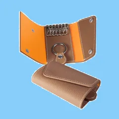 CONKC-L カード収納 6連キーフック 大容量 ヨーロピアンエンボスレザー 本革 キーケース コグレ [COGURE]