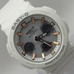 （T781）美品 正常稼動 CASIO カシオ 電波ソーラー Baby-G ベビージー BEACH TRAVELER SERIES BGA-2500-7AJF 人気 時計 レディース ユニセックス
