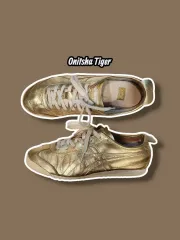 250/ onitsuka tiger オニツカタイガー メキシコ 66 スニーカー GOLD /1112