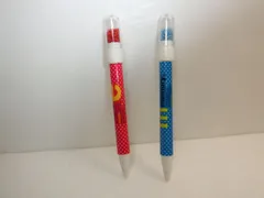 ボールペン 2本 ビーズ入り