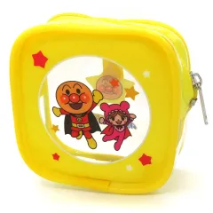 【中古】バッグ アンパンマン＆あかちゃんまん スクエアビニールポーチ 「アンパンマン×アサヒ飲料」 対象商品購入特典