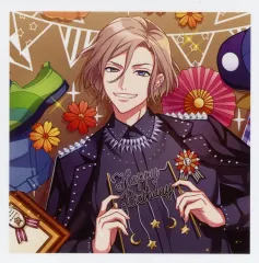 【中古】キャラカード 摂津万里(ノーマル/バースデー/開花後) 「A3!(エースリー) ましコレ スクエアフォトコレクション Vol.2 秋組＆冬組」