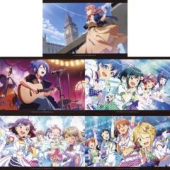 [중고] 캐릭터 카드 마나 & 미토 & 777 ☆ SISTERS EP6.0 KV 브로마이드 세트 (5 장 세트 / M) [Tokyo 7th 시스터즈 × 아틀레 아키하바라]
