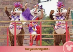 【中古】キャラカード チップ＆デール＆クラリス/集合 「東京ディズニーリゾート・コレクションカード 東京ディズニーランド ディズニー夏祭り2015バージョン」