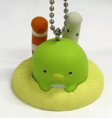 【中古】雑貨 ニシキアナゴとチンアナゴとぺんぎん? 「すみっコぐらしとサンシャイン水族館のいきものたち マスコットボールチェーン」 サンシャイン水族館限定