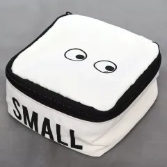 【中古】バッグ ホワイト ミニスクエアポーチ 「ユニクロ×アニヤ・ハインドマーチ」