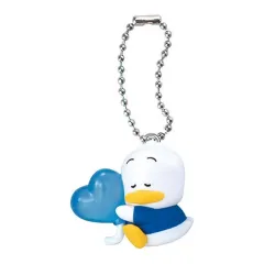 【中古】キーホルダー あひるのペックル 「サンリオキャラクターズ カラーコレクションチャーム～Blue～」