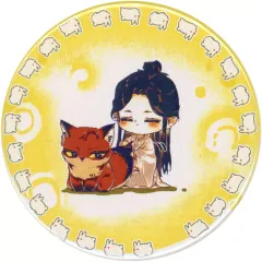 【中古】バッジ・ピンズ 謝憐＆狐 「漫画 天官賜福 コラボカフェ at マンガ展 トレーディング缶バッジ vol.1」