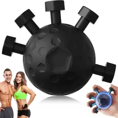 筋トレ トレーニング フィンガーエクササイザー 握力 20-45kg ストレス解消ボール ハンドグリップ強化器 筋肉トレーニング 指グリップ強化器 グリップトレーナー ハンドグリップ 2025強化版 調節可能なハンドグリップ強化器