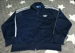(海外モデル) アディダス ファイヤーバード オリジナル トラック トップ ジップアップ ネイビー (M)